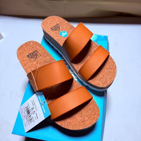 Reef Cushion Vista Hi Women's Shoes Natural Size 8.5 - Picture 2 of 10